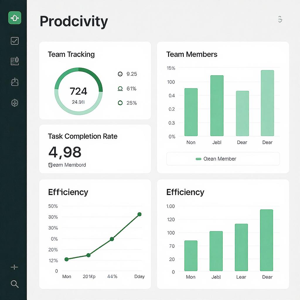 Productivity analysis charts